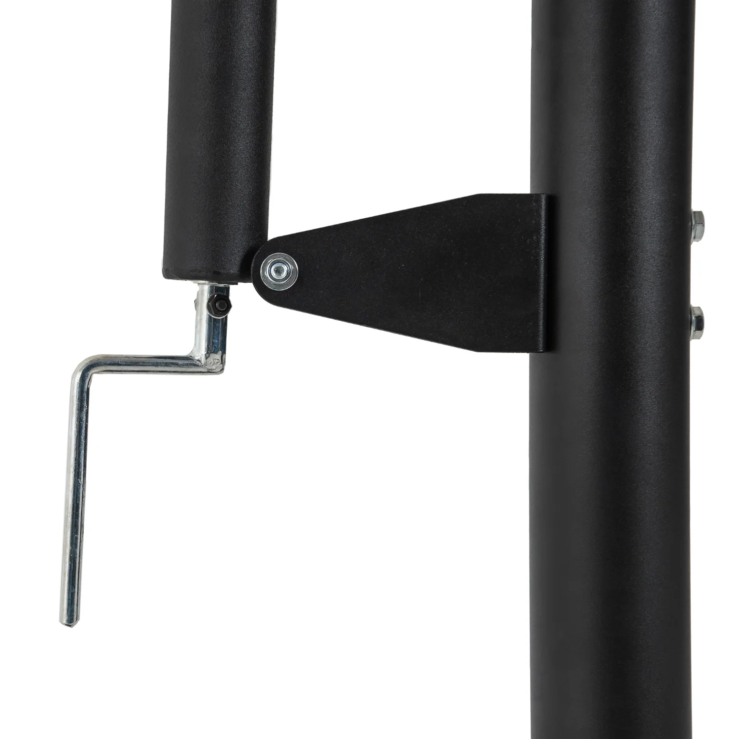 Реальное фото Баскетбольная мобильная стойка DFC STAND52P 132x80cm поликарбонат раздижн. рег-ка (два короба) от магазина Спортев