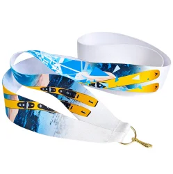 Лента для медали 60011 лыжный спорт (1-сторонняя, 25 мм)