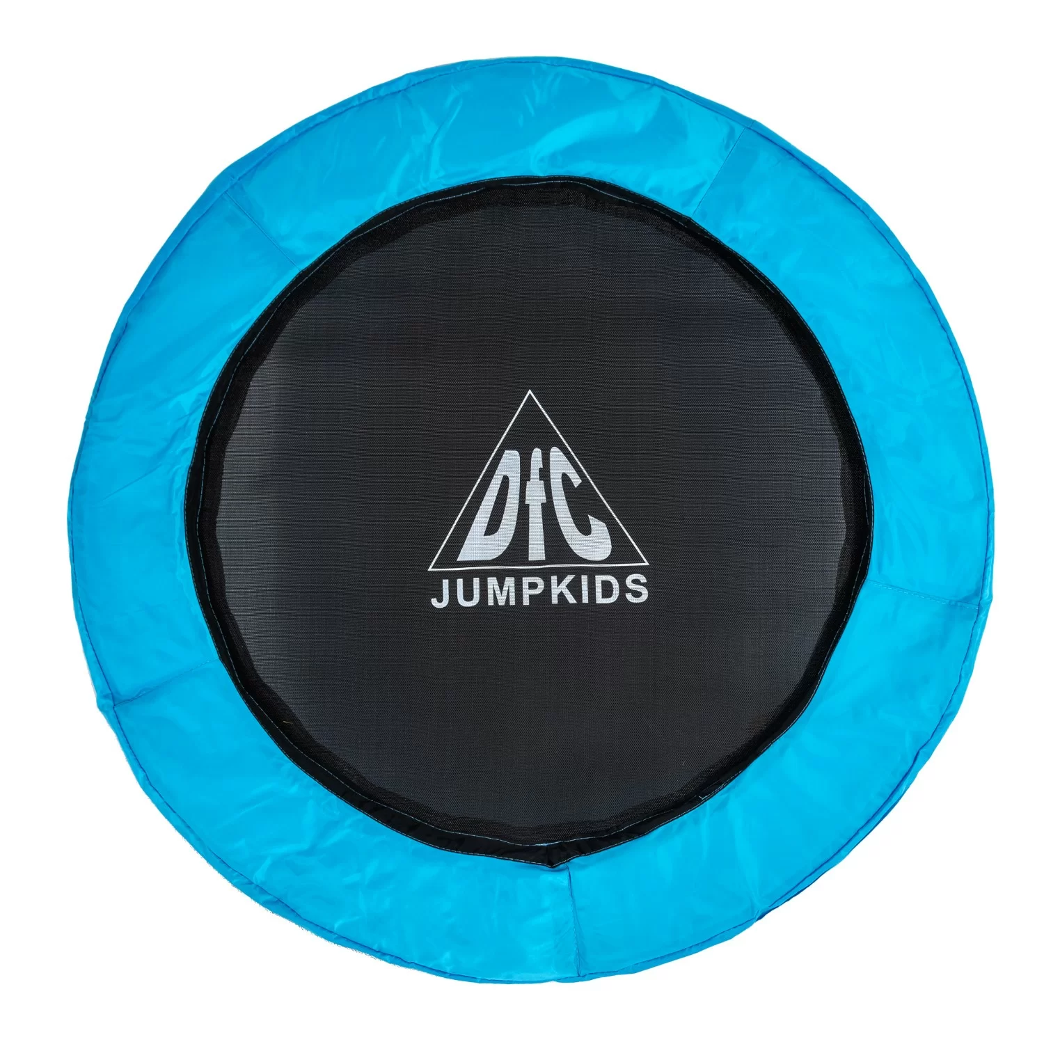 Реальное фото Батут DFC JUMP KIDS 48" синий, сетка (120см) 48INCH-JD-B от магазина Спортев