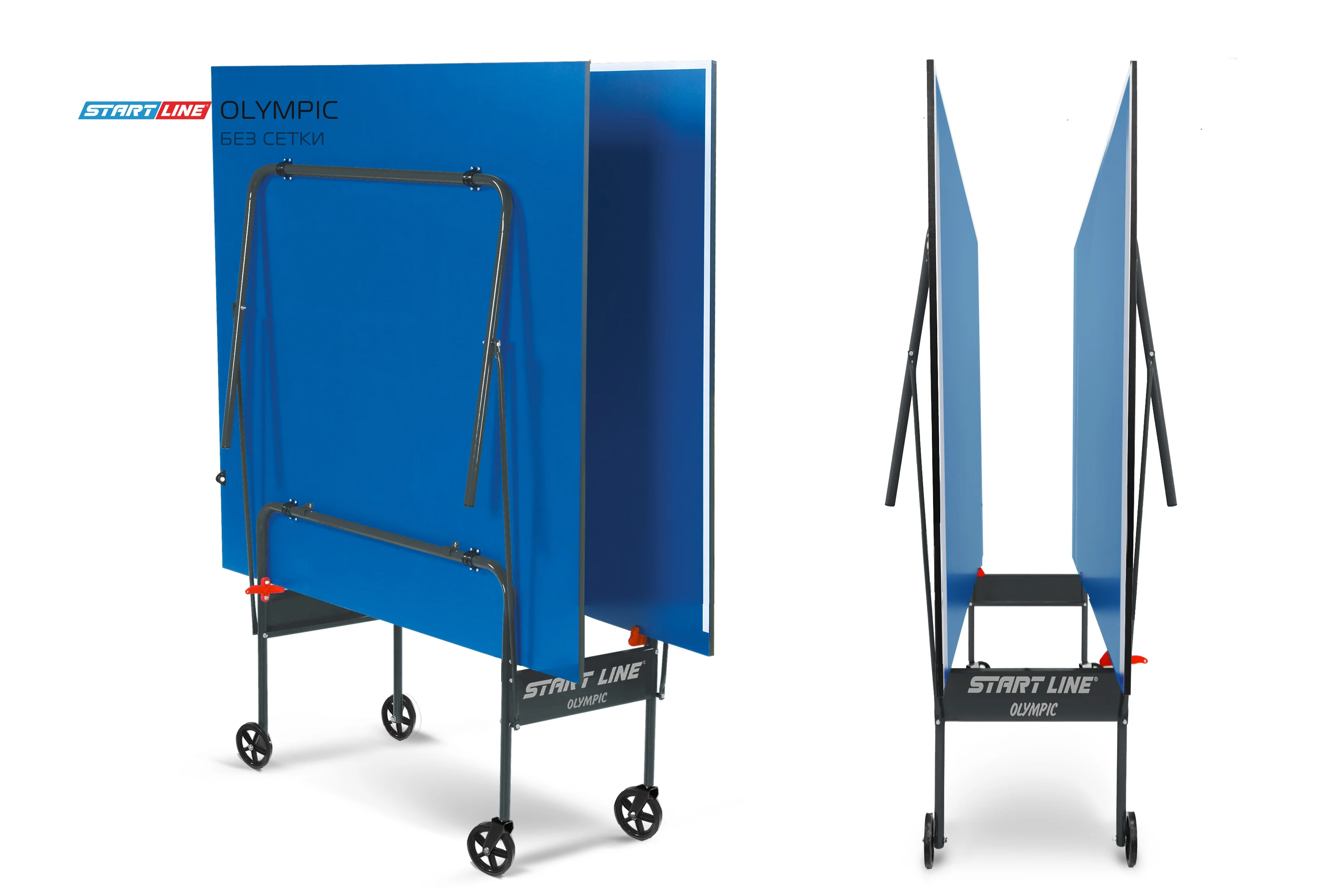 Реальное фото Стол теннисный Olympic Синий от магазина Спортев