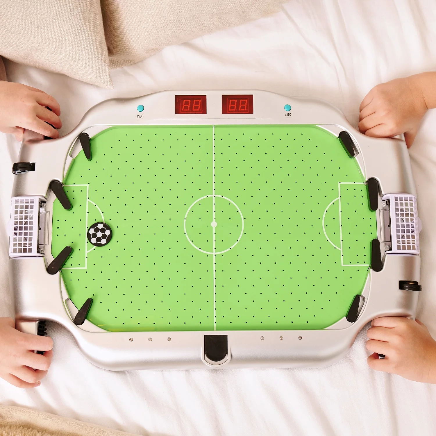 Реальное фото Игровой стол - футбол DFC SB-ST-2512 от магазина Спортев