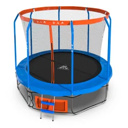 Батут DFC JUMP BASKET 12ft внутр.сетка, лестница (366cм) (два короба) 12FT-JBSK-B