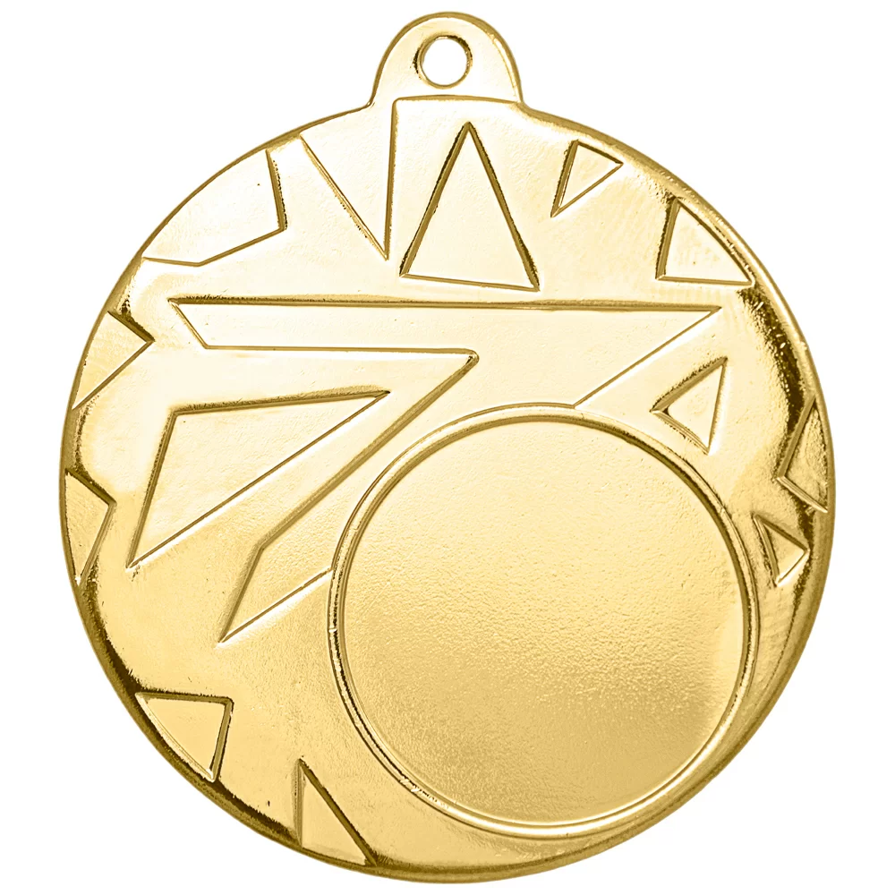 Реальное фото Медаль MZ 119-50/NG (D-50мм, D-25мм, s-1,5мм) от магазина СпортЕВ