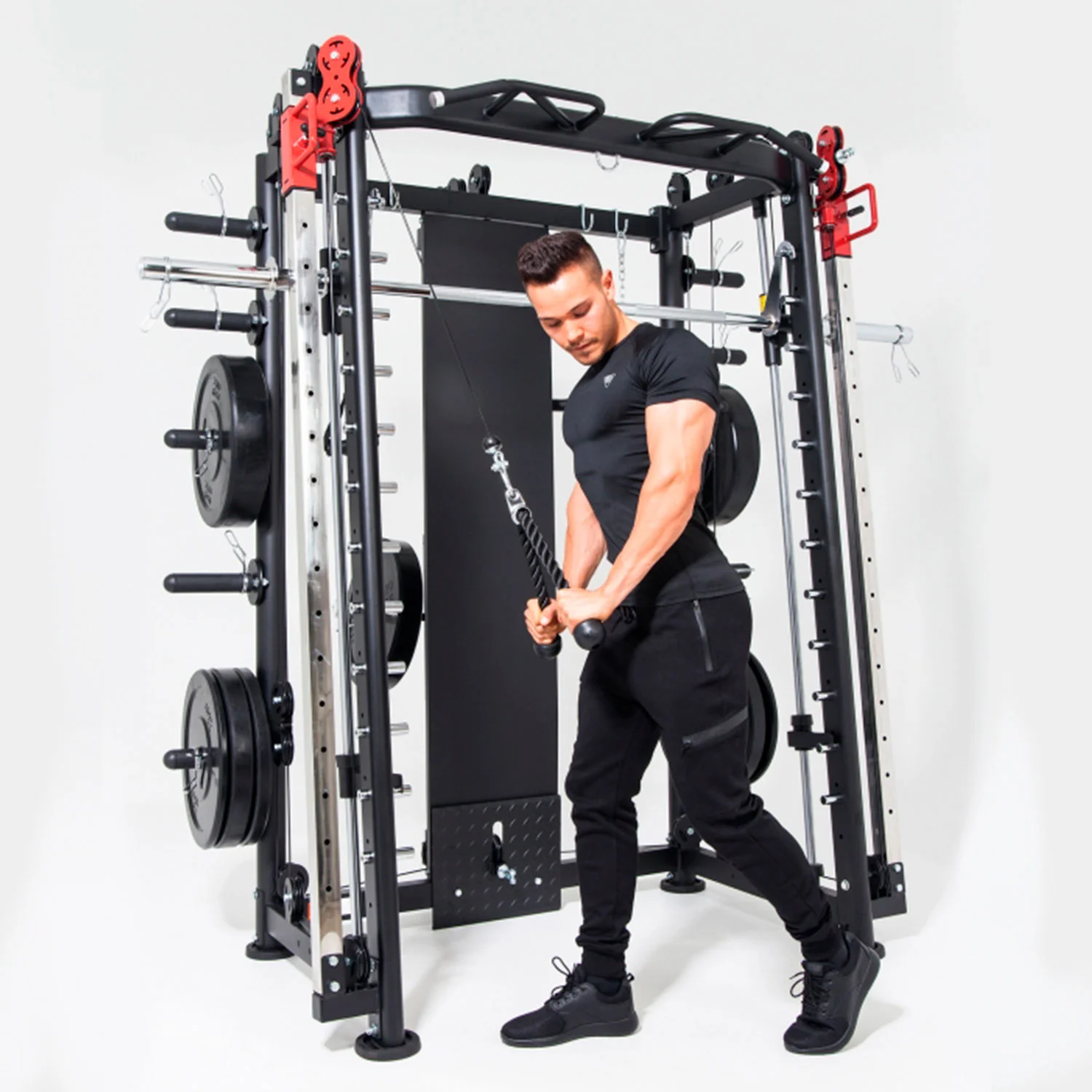 Реальное фото Силовая станция, машина Смита DFC POWERGYM D822 от магазина Спортев