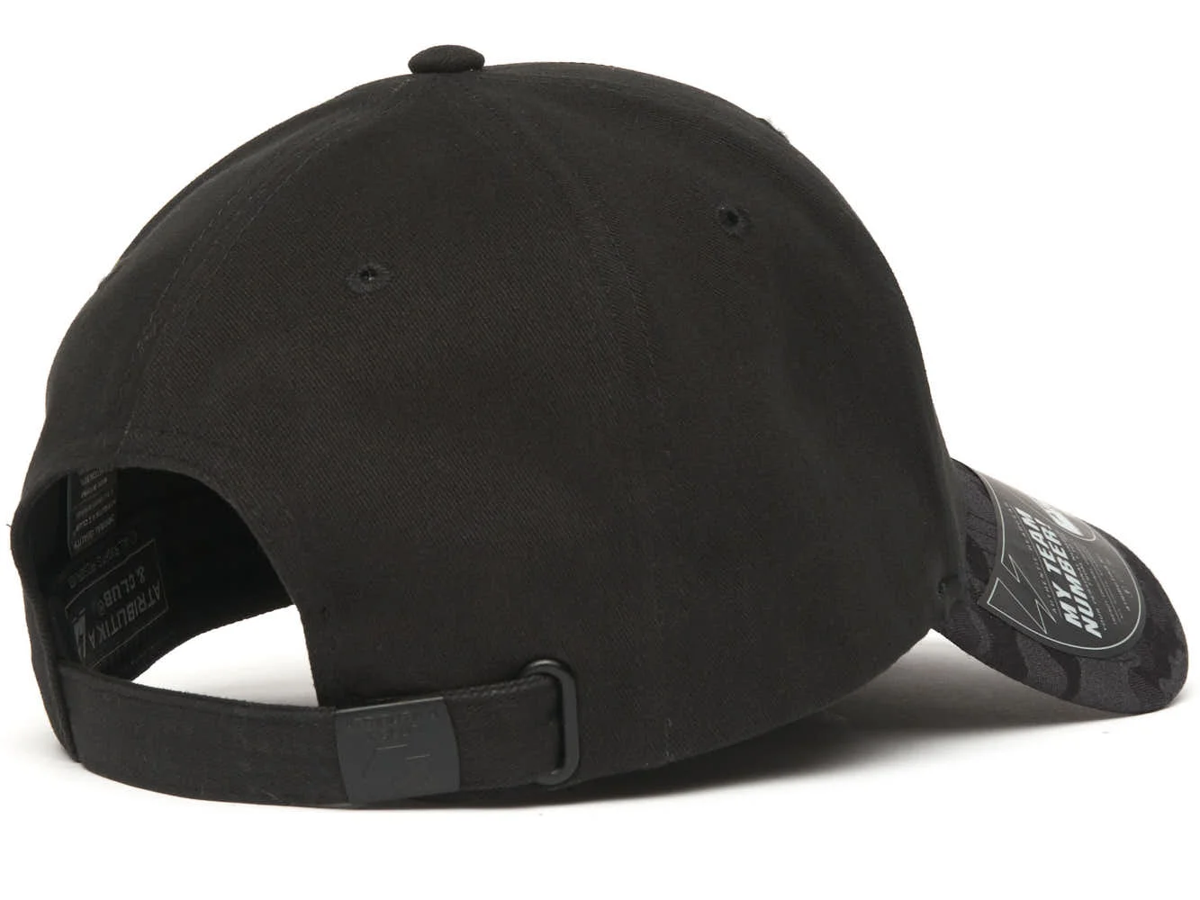 Реальное фото Бейсболка №10 черная р.55-58 20692 от магазина Спортев