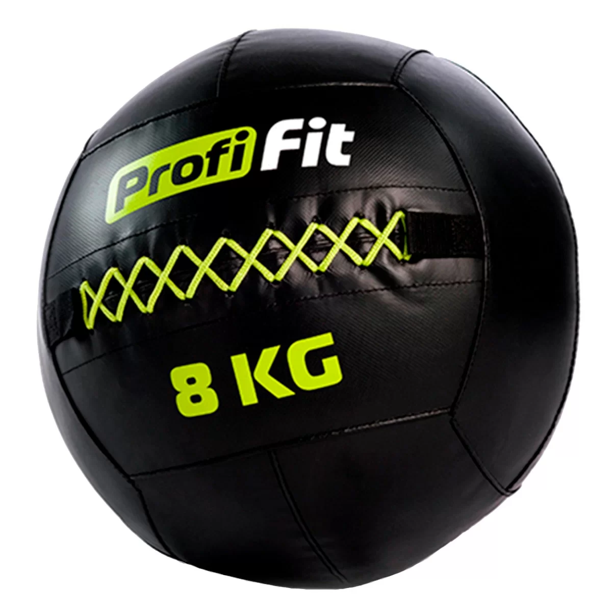 Реальное фото Медицинбол набивной (Wallball) PROFI-FIT 8 кг от магазина Спортев