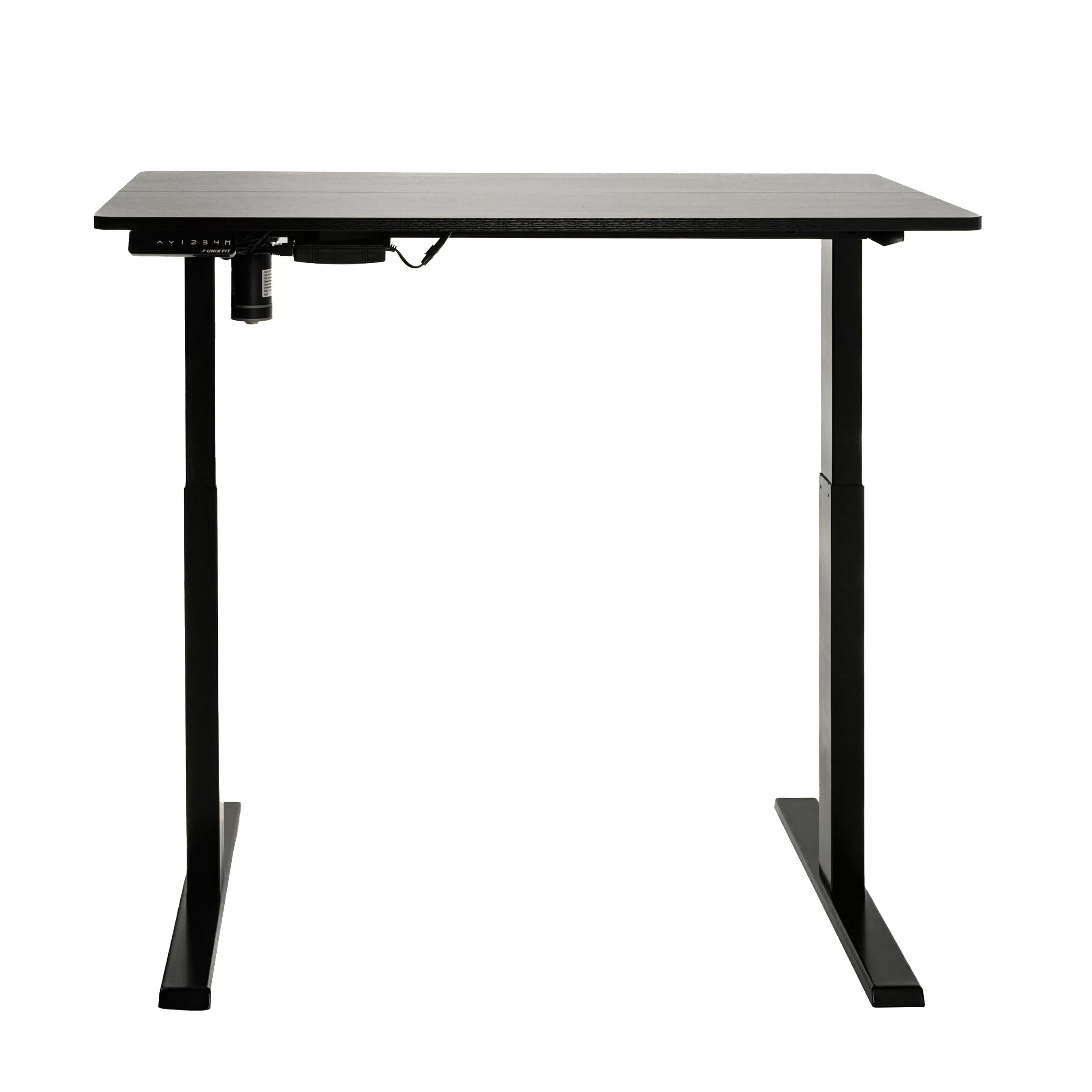 Реальное фото Регулируемый стол UNIX Fit Wood E-Desk от магазина СпортЕВ