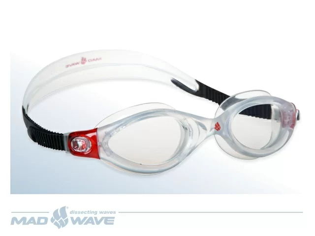 Очки для плавания Mad Wave Clear Vision CP Lens red M0431 06 0 05W Реальное фото Очки для плавания Mad Wave Clear Vision CP Lens red M0431 06 0 05W от магазина Спортев