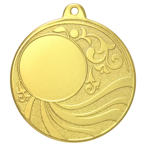Реальное фото Медаль MZ 48-50/G (D-50мм, D-25мм, s-1,5мм) от магазина СпортЕВ
