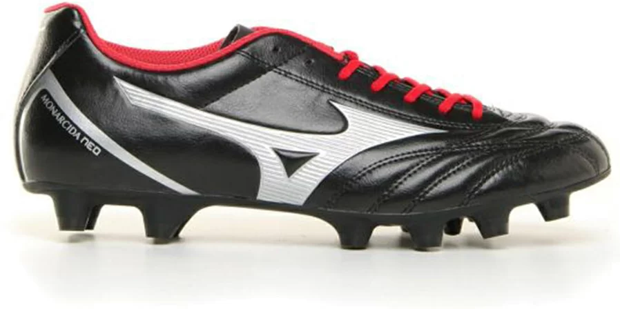 Реальное фото Бутсы Mizuno MONAR NEO SELECT FG черный P1GA1925-03 от магазина Спортев