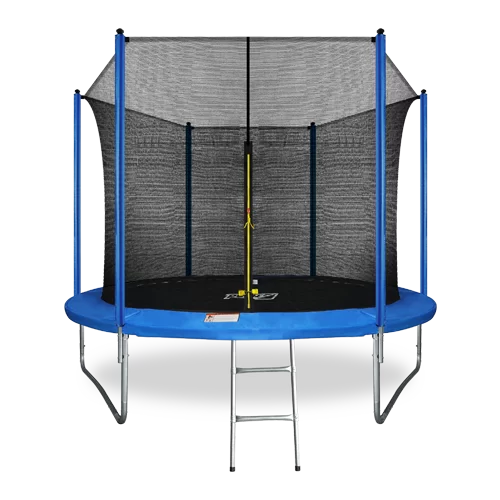 Реальное фото ARLAND Батут  10FT с внутренней страховочной сеткой и лестницей (СИНИЙ) от магазина СпортЕВ