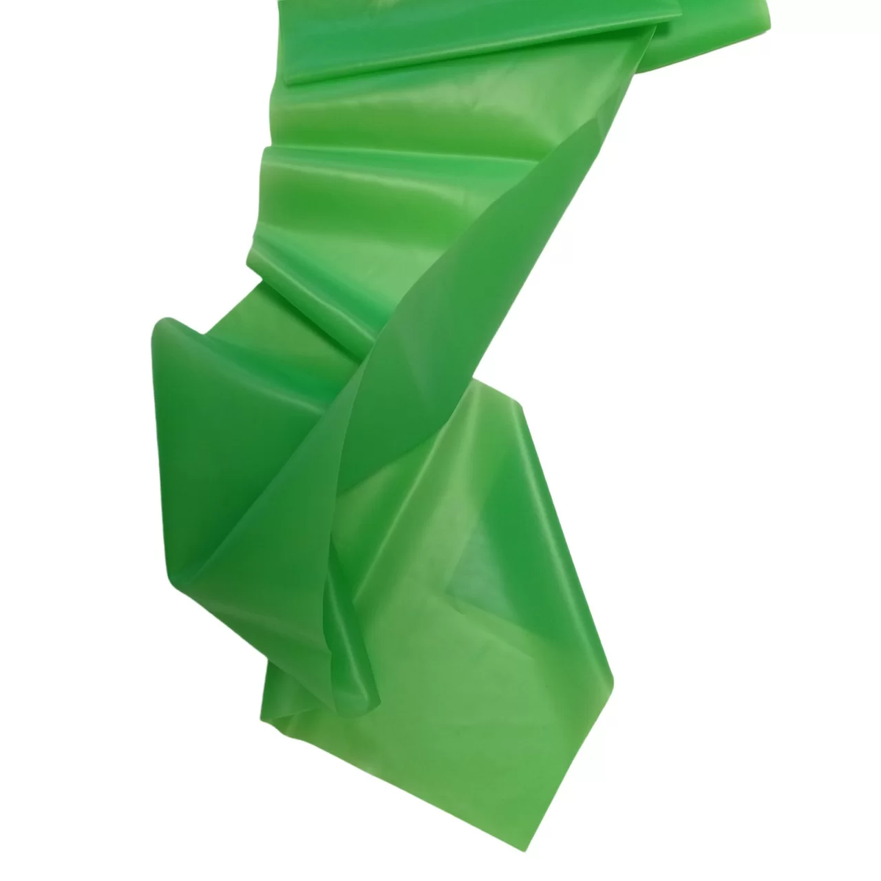 Реальное фото Эспандер лента латексная 150х15х0,32 см зеленый QT-8043 от магазина СпортЕВ