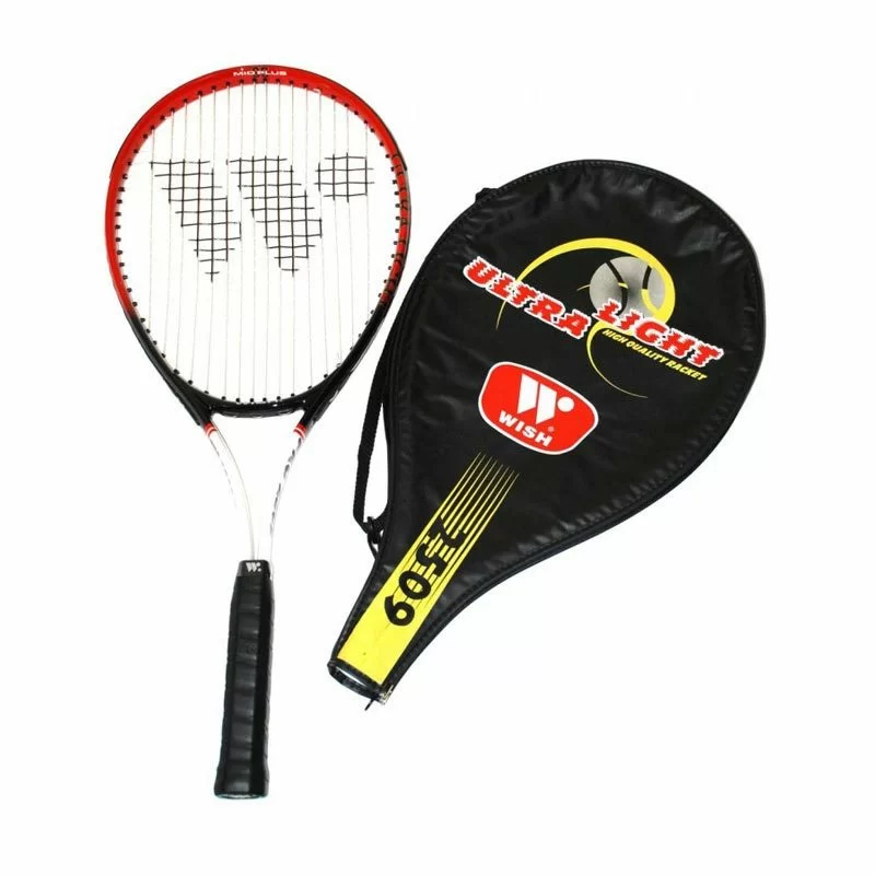Реальное фото Ракетка для тенниса Wish 2509 чехол 3/4 от магазина СпортЕВ