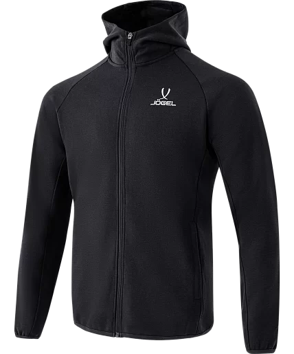 Реальное фото Олимпийка с капюшоном Jogel Essential Athlete Jacket черный от магазина СпортЕВ