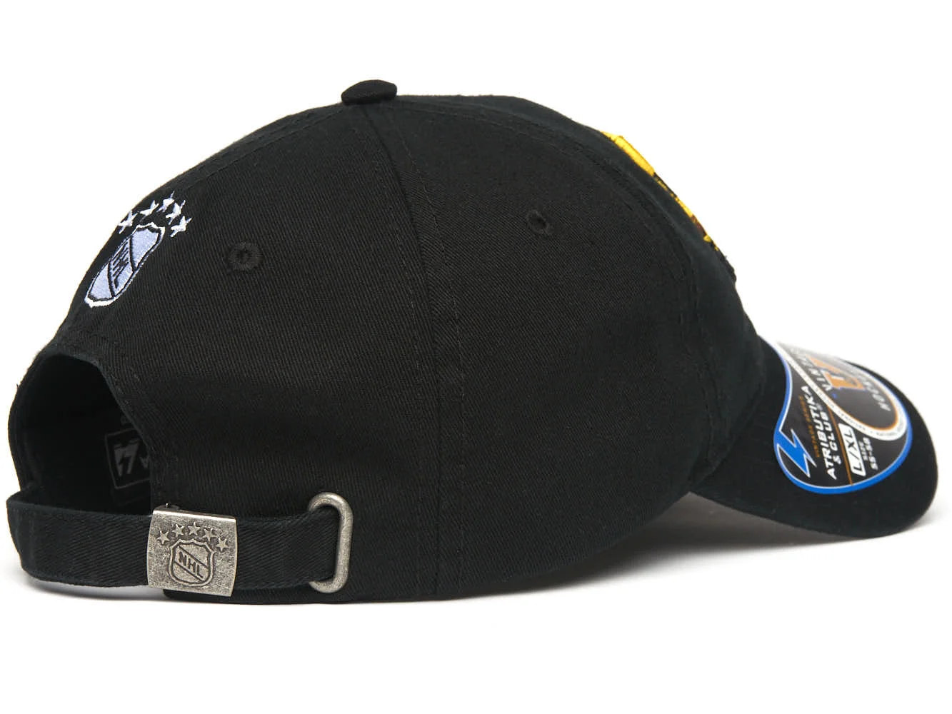 Реальное фото Бейсболка Boston Bruins черная р.55-58 31687 от магазина Спортев