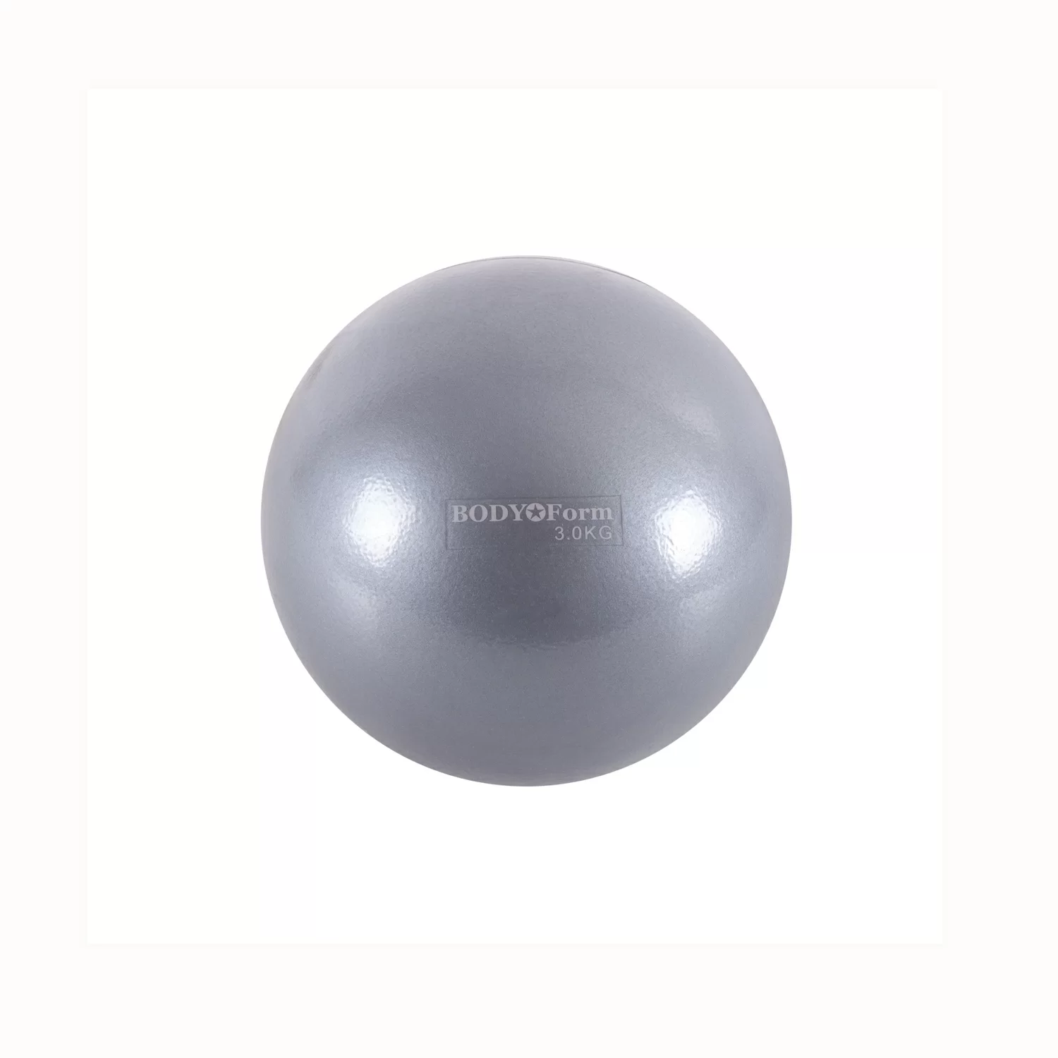 Реальное фото Мяч для пилатеса Body Form  3.0кг/15см graphite BF-TB01 от магазина СпортЕВ