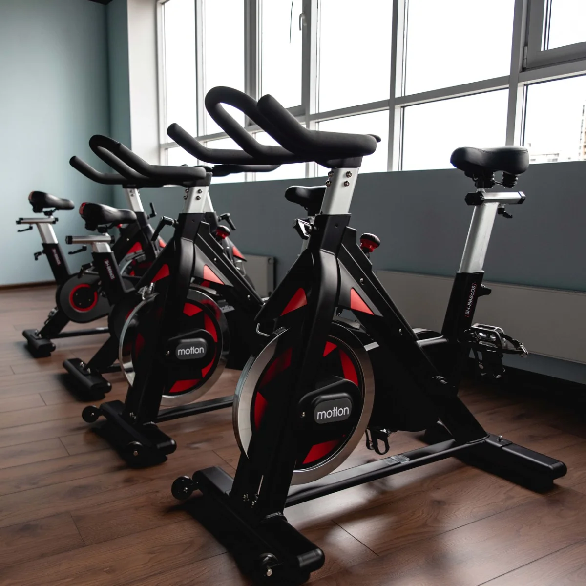 Реальное фото Сайкл-тренажер SHUA SHB-8860S РАСПРОДАЖА от магазина Спортев