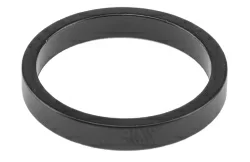 Кольцо регулировочное 1-1/8" х 5 мм Kenli KL-4021A алюминиевое черное LU090816