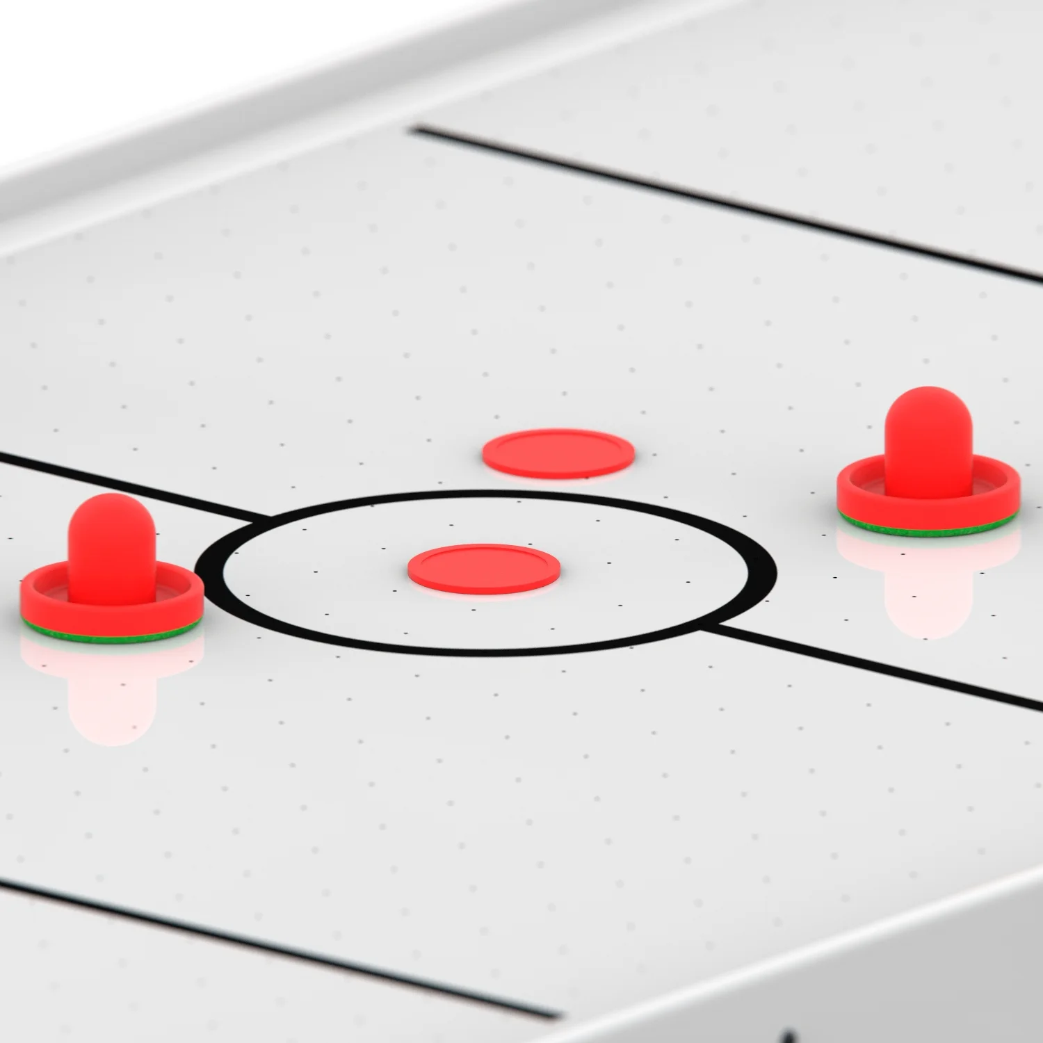 Реальное фото Игровой стол - аэрохоккей DFC "BASTIA 4" складной HM-AT-48301 от магазина Спортев