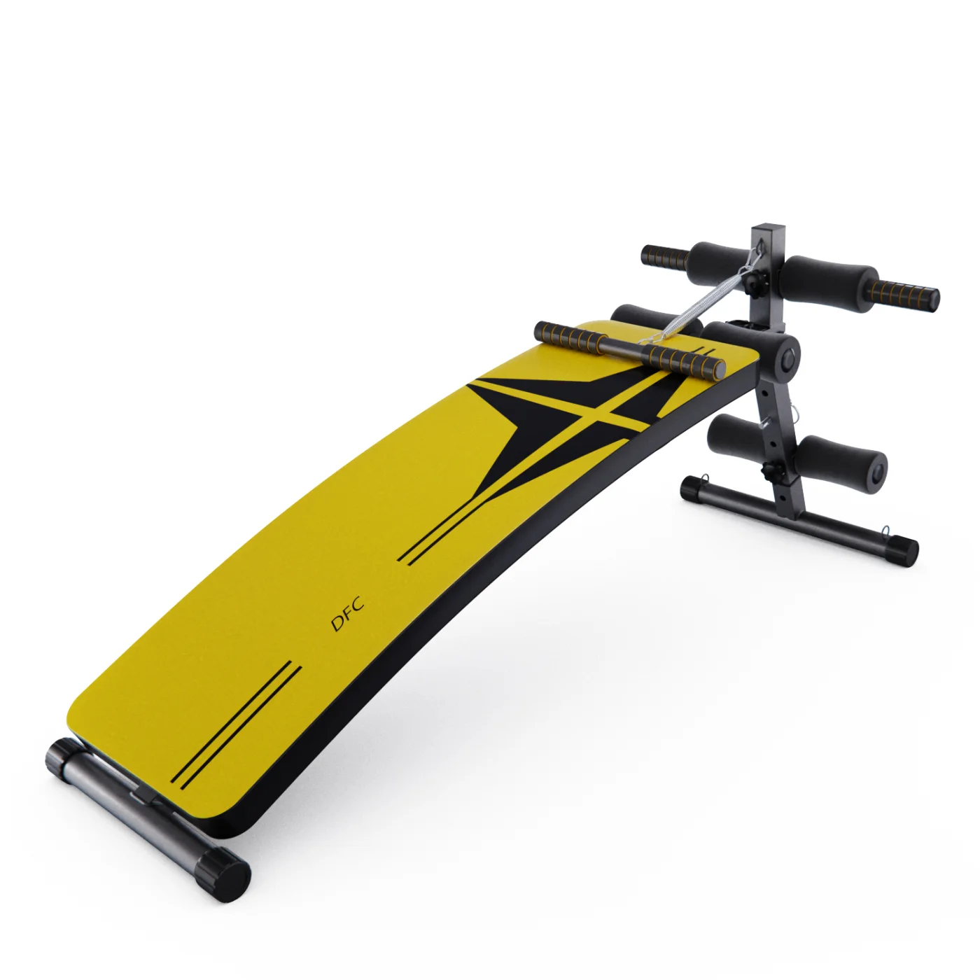 Реальное фото Скамья для пресса DFC D102Y от магазина Спортев