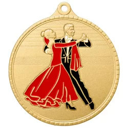 Медаль MZP 608-55/G танцы (D-55мм, s-2 мм)