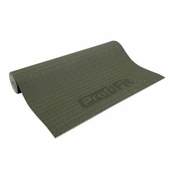Коврик для йоги и фитнеса БАЗА (зелёный-оливковый) 5 мм PROFI-FIT