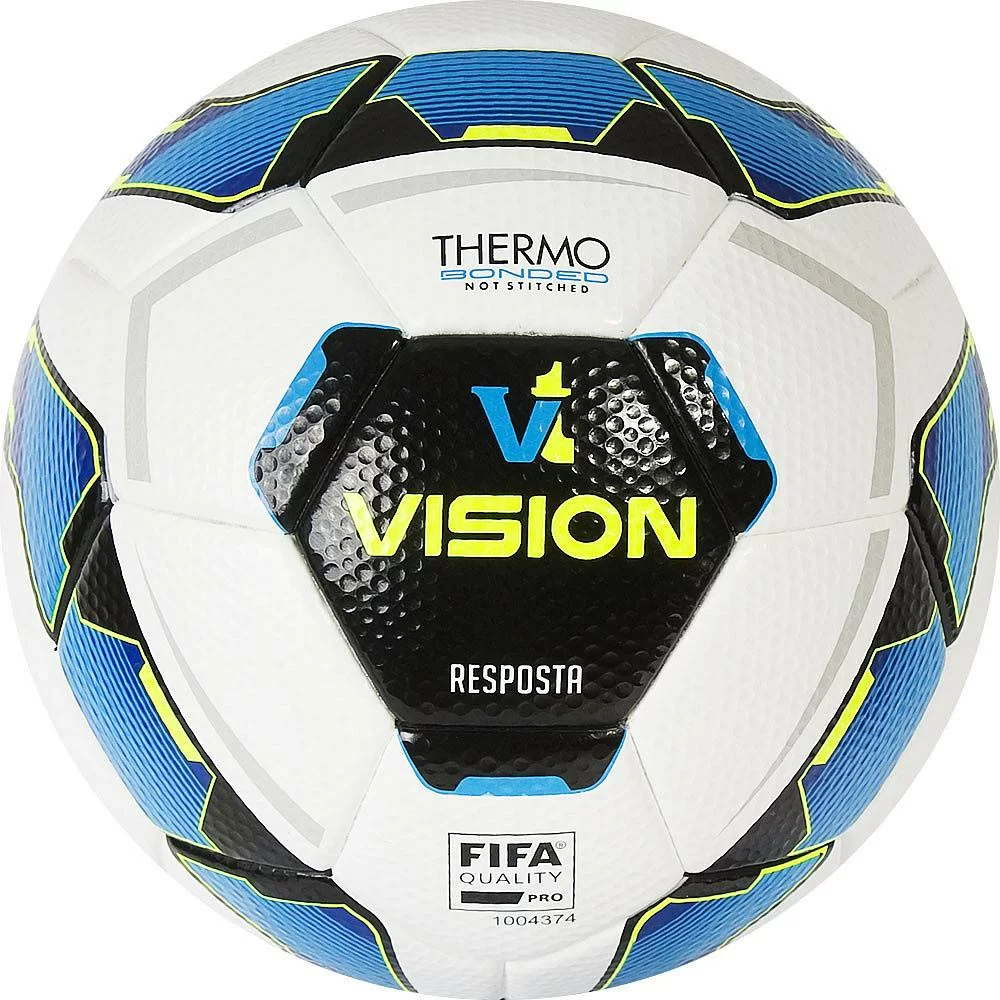 Реальное фото Мяч футбольный Vision Resposta №5 FIFA Quality Pro бело-мультиколор 01-01-13886-5 от магазина СпортЕВ
