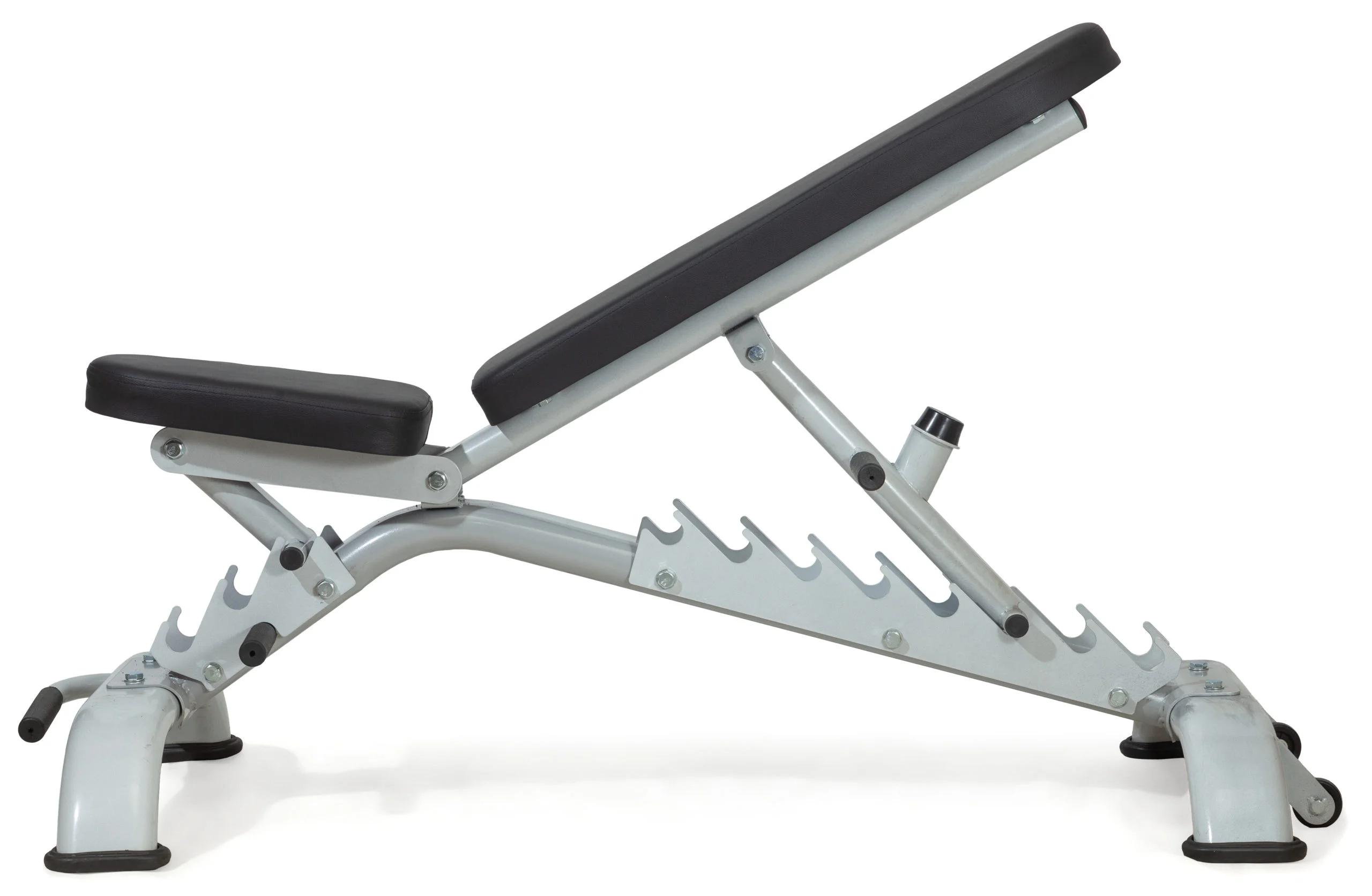 Реальное фото Скамья профессиональная зубчатая VictoryFit VF-A5009 от магазина Спортев