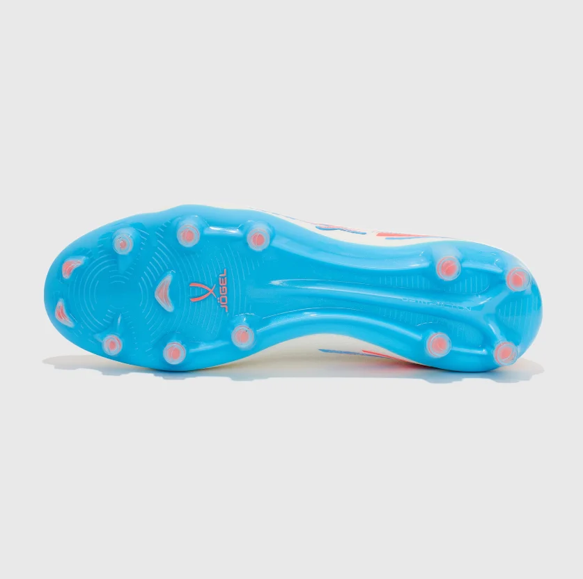 Бутсы Jogel Evofly FG Pro белый/голубой 4186 Реальное фото Бутсы Jogel Evofly FG Pro белый/голубой 4186 от магазина Спортев