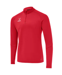 Джемпер тренировочный Jogel PREMIER PerFormDRY Training 1/4 Zip Fleece Top красный 4969