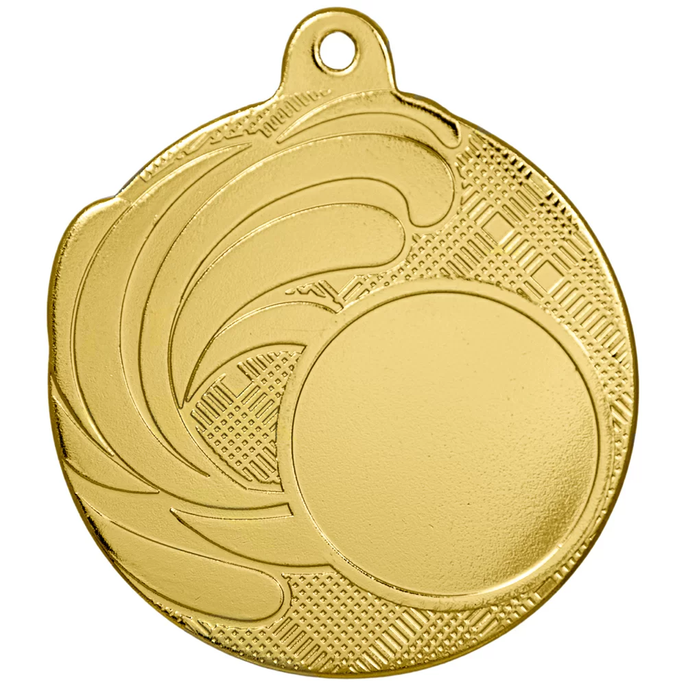 Реальное фото Медаль MZ 49-50/G (D-50мм, D-25мм, s-2мм) от магазина СпортЕВ