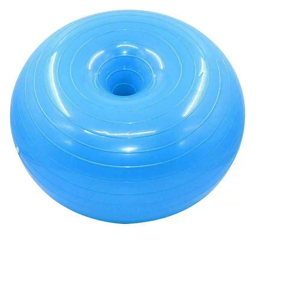 Реальное фото Фитбол-пончик 50 см B32238 голубой 10018877 от магазина СпортЕВ