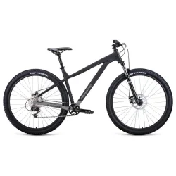 Велосипед Forward Quadro SX 29 (2026) матовый черный/ матовый св.серый