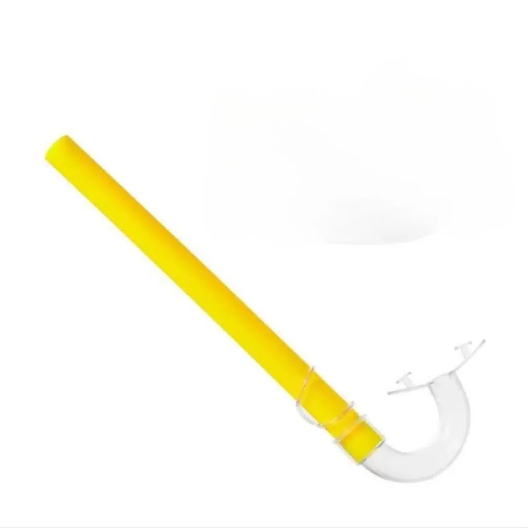 Реальное фото Трубка для плавания FRANCIS желт. от магазина Спортев