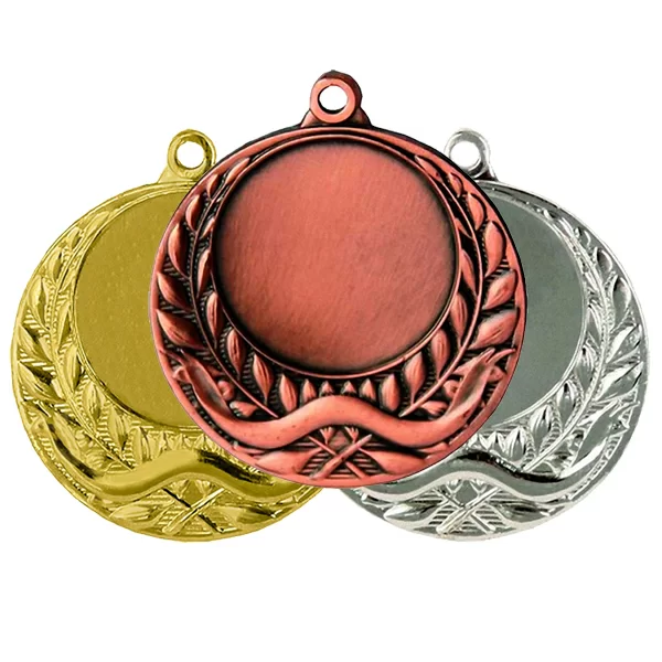 Реальное фото Комплект медалей MMC 3040 (D-40мм) (G/S/B) от магазина СпортЕВ
