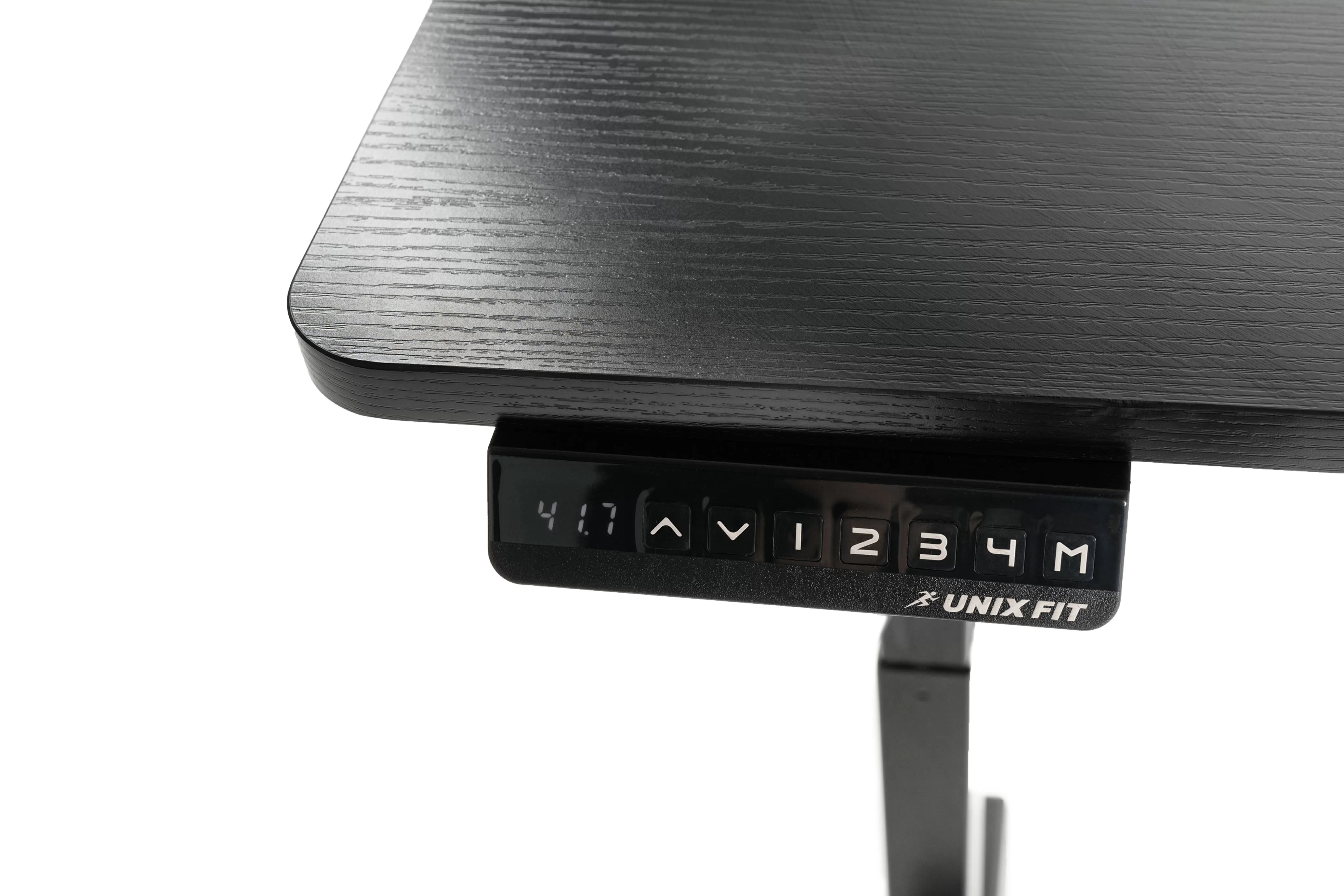 Реальное фото Регулируемый стол UNIX Fit Wood E-Desk от магазина СпортЕВ