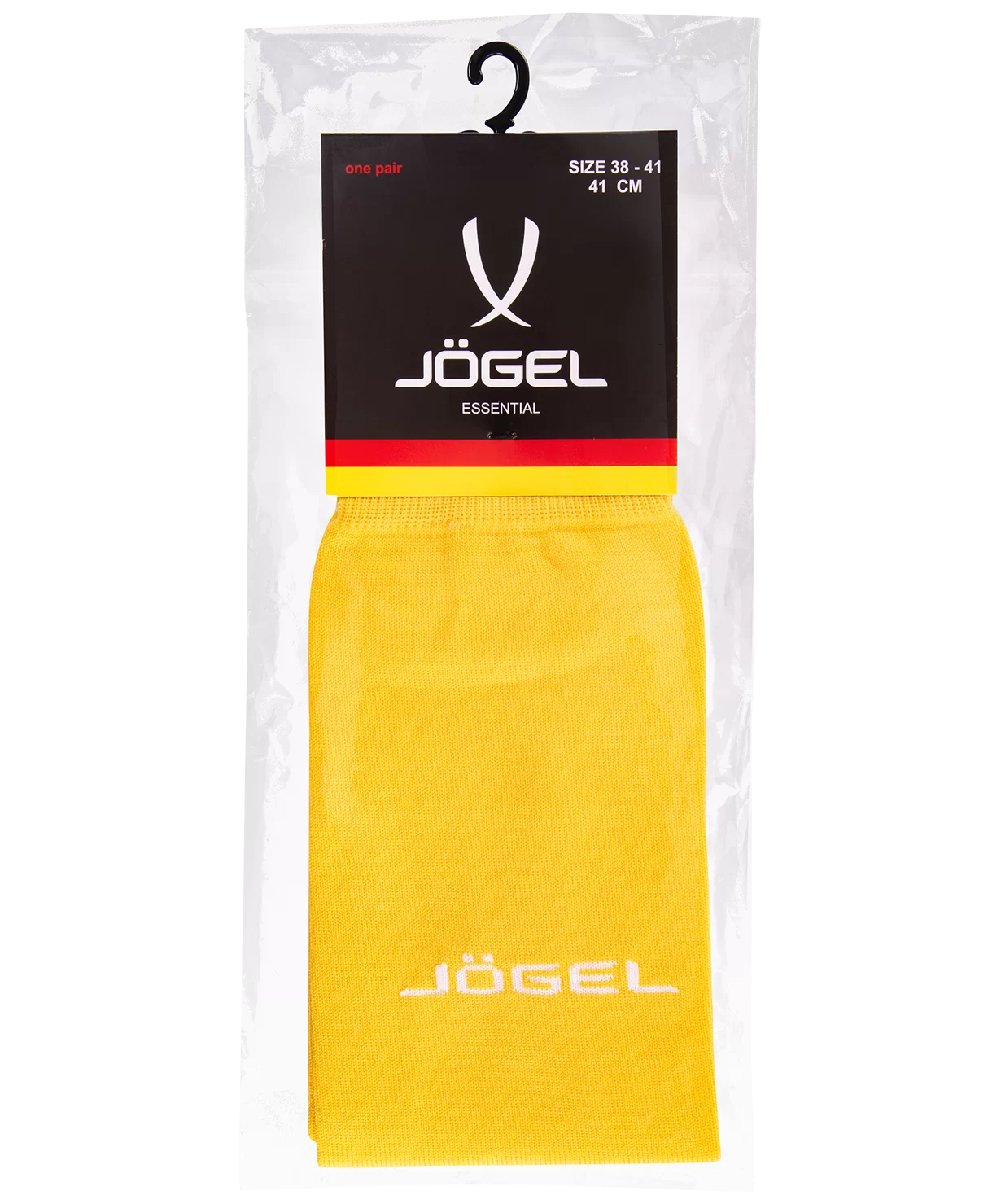 Реальное фото Гольфы футбольные JA-002, желтый/белый Jögel от магазина Спортев