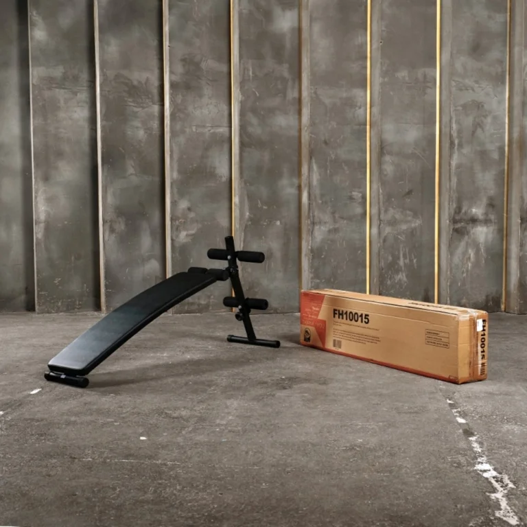 Реальное фото Скамья для пресса DFC FH10015 от магазина Спортев