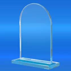 Награда D 80100/FP (стекло, H-208 мм, толщина 8 мм) без оформления