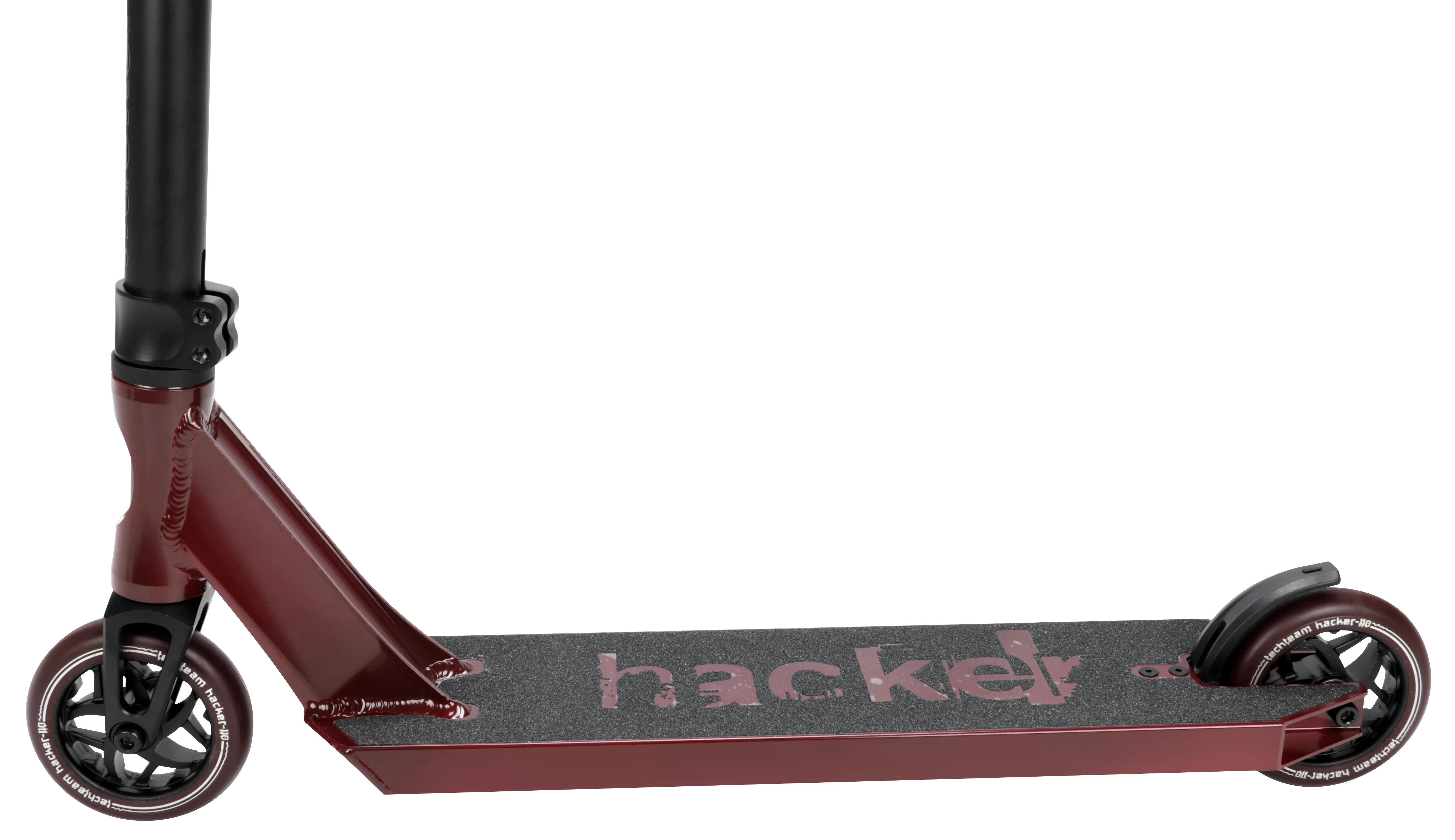 Реальное фото Самокат TechTeam Hacker (2021) трюковой red от магазина СпортЕВ
