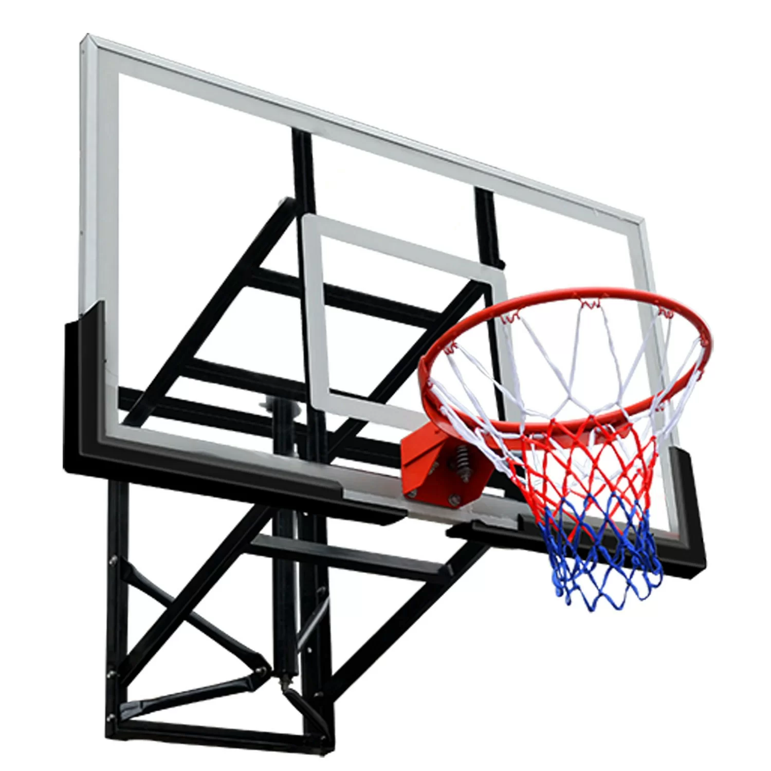 Реальное фото Баскетбольный щит DFC BOARD72G 180x105см стекло 10мм (два короба) от магазина СпортЕВ