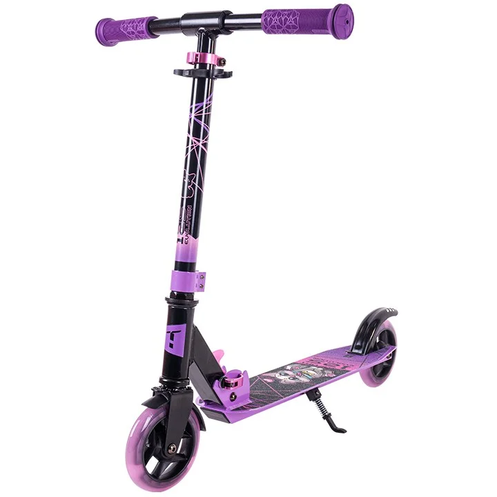 Самокат TechTeam Comfort 125 Evolution (2024) фиолетовый Реальное фото Самокат TechTeam Comfort 125 Evolution (2024) фиолетовый от магазина Спортев