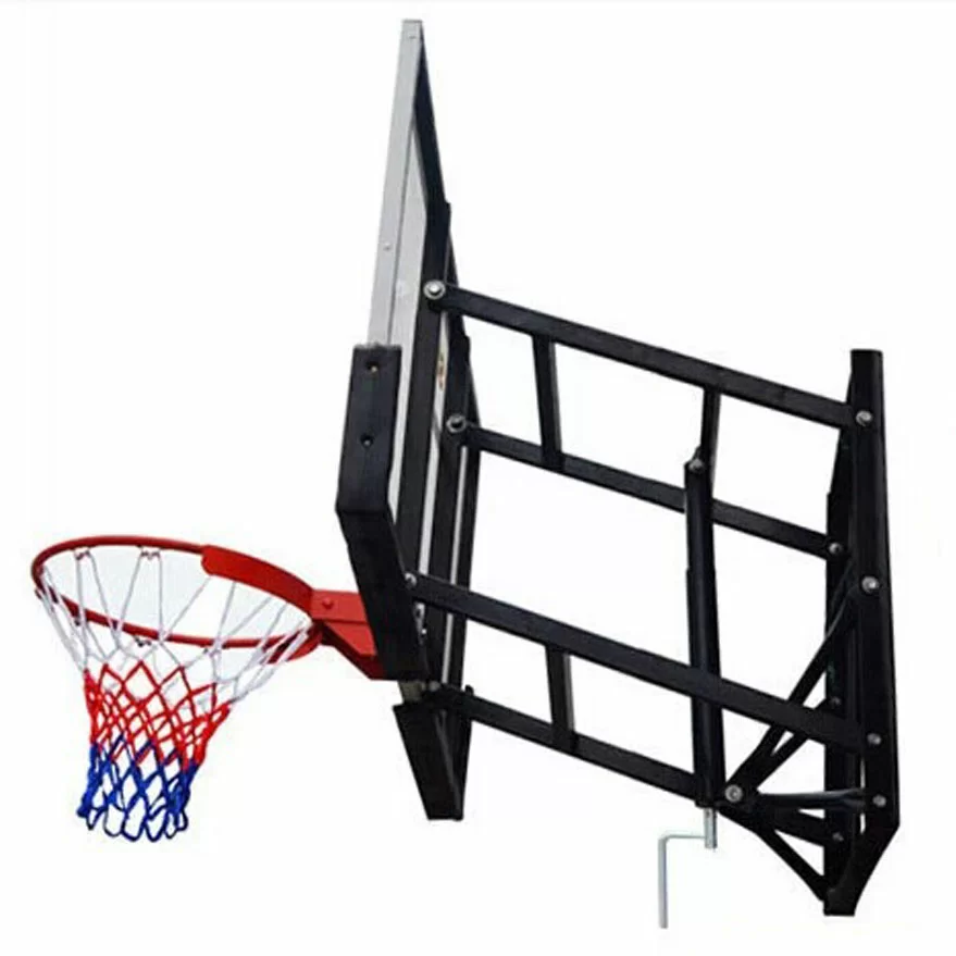 Реальное фото Баскетбольный щит DFC BOARD48P 120x80cm поликарбонат (два короба) от магазина СпортЕВ