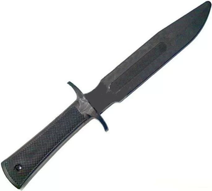 Реальное фото Нож тренировочный односторонний твердый НОЖ-2Т от магазина СпортЕВ