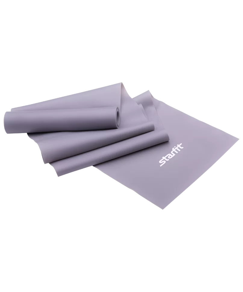 Реальное фото Эспандер ленточный для йоги StarFit ES-201 1200*150*0,55 мм серый 7331 от магазина СпортЕВ