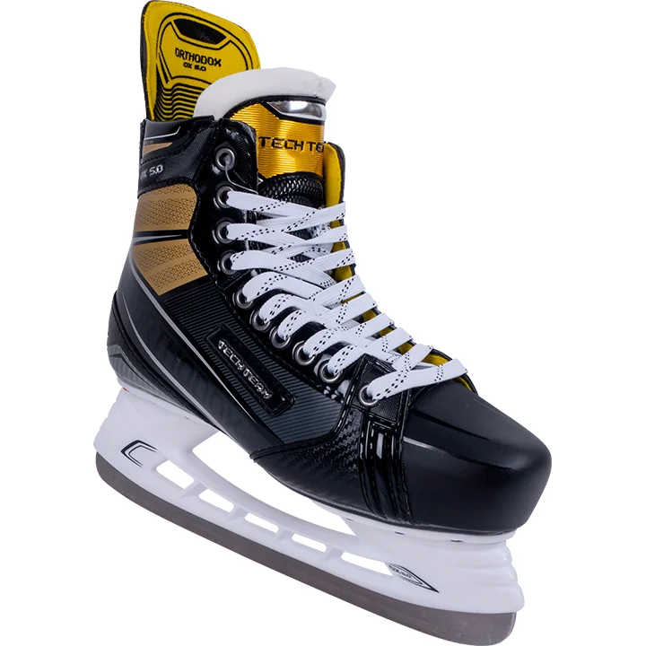 Реальное фото Коньки хоккейные TechTeam Orthodox 5.0 от магазина Спортев