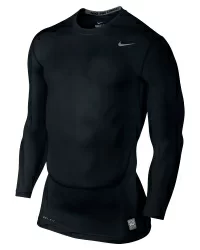 Футболка с длинным рукавом Nike Core COmpression черный 449794-010