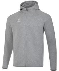 Олимпийка с капюшоном ESSENTIAL Athlete Jacket, серый меланж Jögel