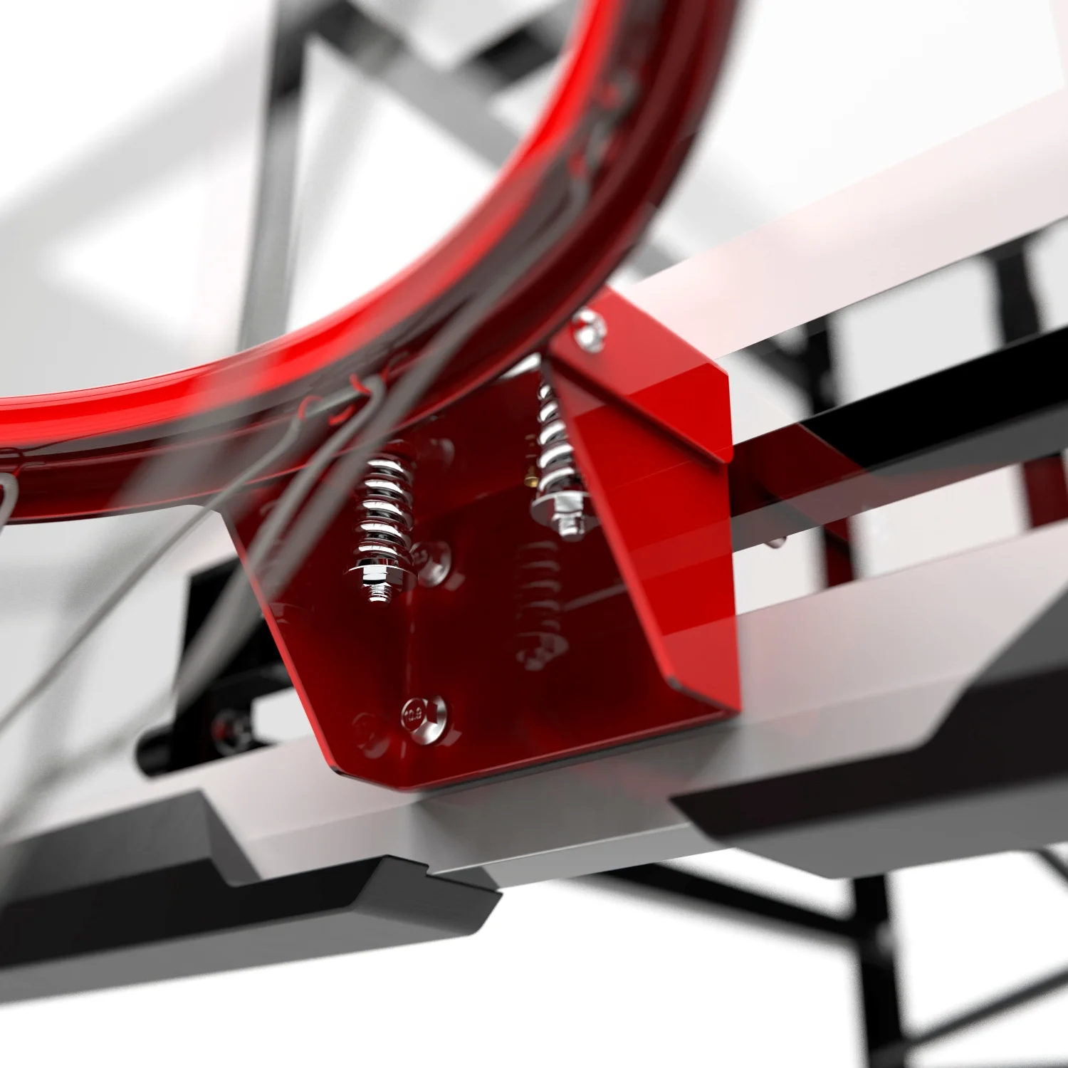 Реальное фото Баскетбольный щит DFC BOARD72G 180x105см стекло 10мм (два короба) от магазина Спортев