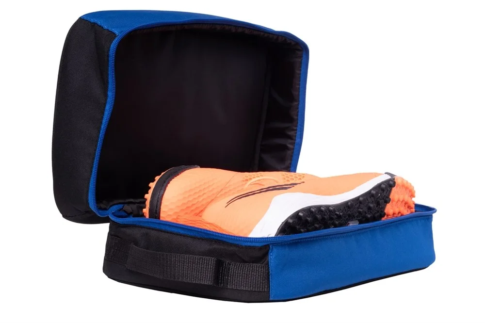 Реальное фото Сумка для обуви Torres сине-черная BS122315 от магазина Спортев